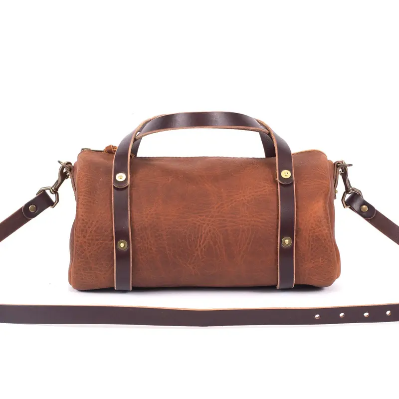 JANE LEATHER CROSSBODY - SADDLE | MOCHA STRAPS