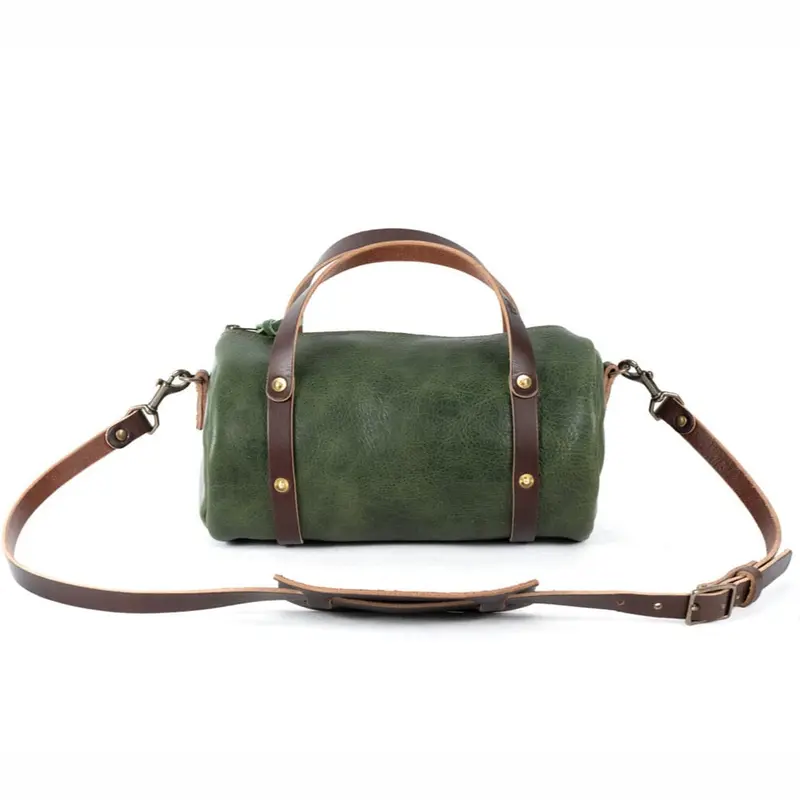 JANE LEATHER CROSSBODY - SMALL - JADE BISON | MOCHA STRAPS