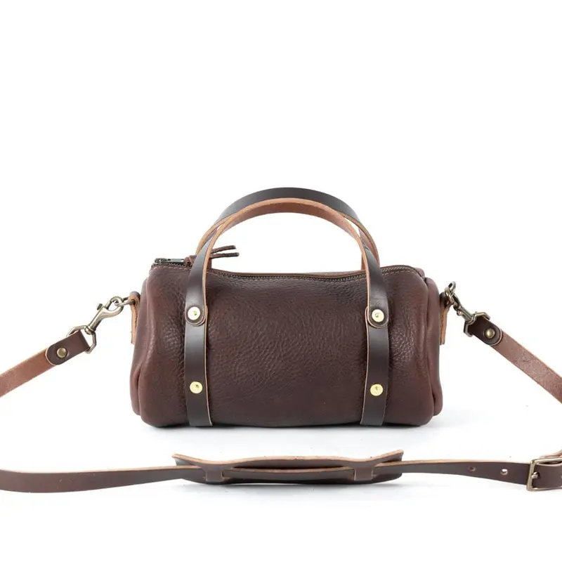 JANE LEATHER CROSSBODY - SMALL - MOCHA | MOCHA STRAPS