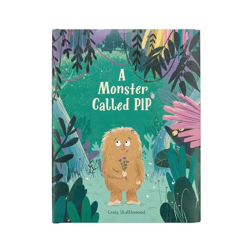 JellyCat A Monster Called Pip Book