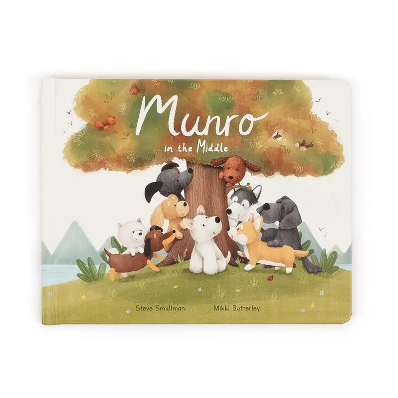 JellyCat Munro in the Middle Book