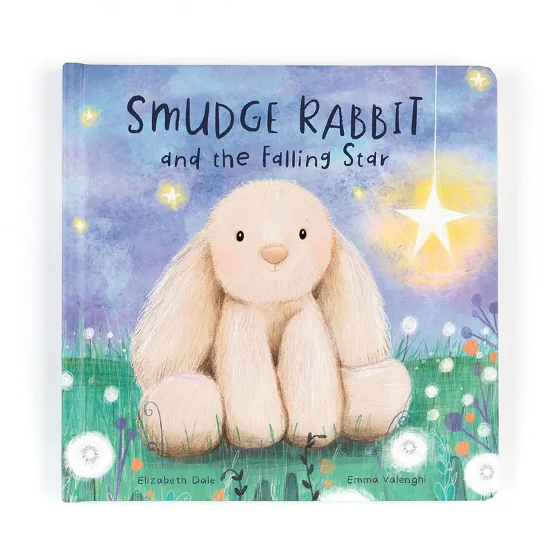 JellyCat Smudge Rabbit and the Falling Star Book