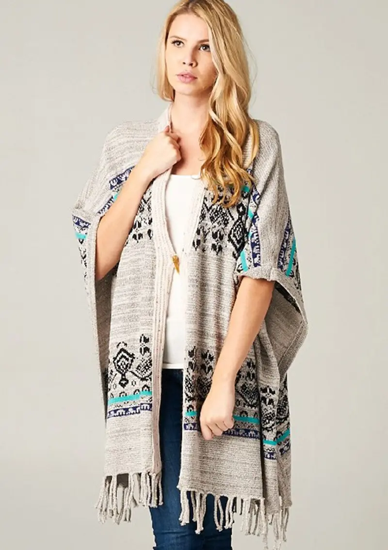 Jessi Poncho Sweater