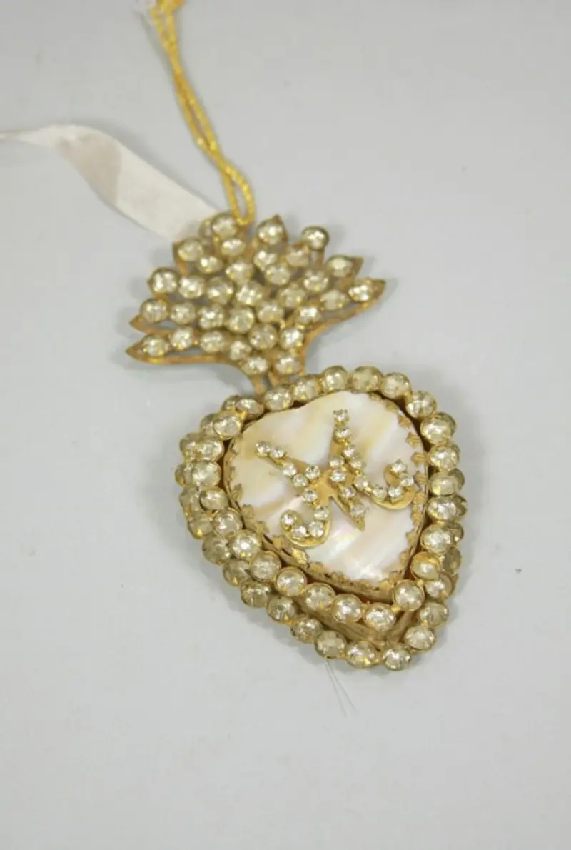 Jeweled Heart Ornament