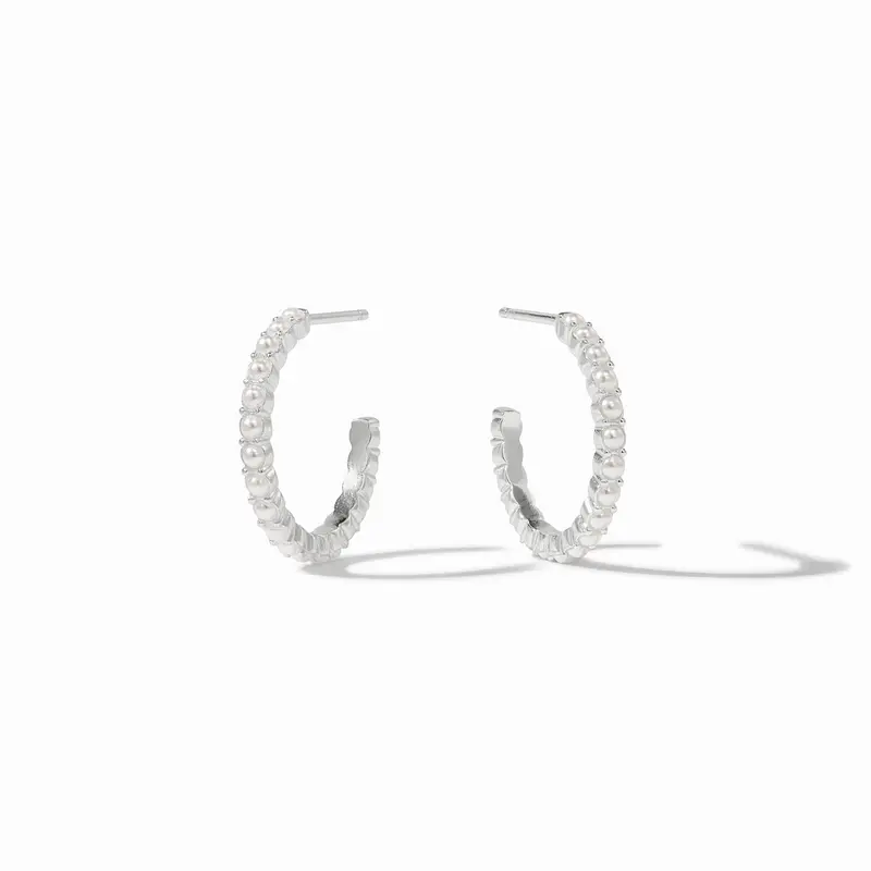 Juliet Hoops in Pearl