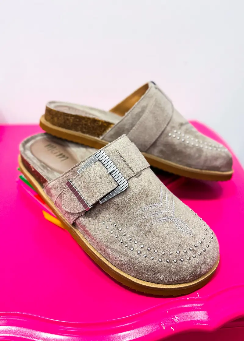 Juniper Slides - Grey - FINAL SALE
