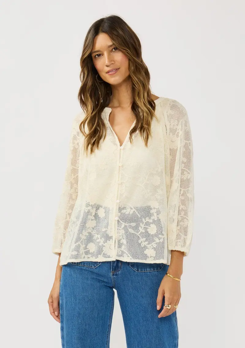Kaelen Sheer Blouse