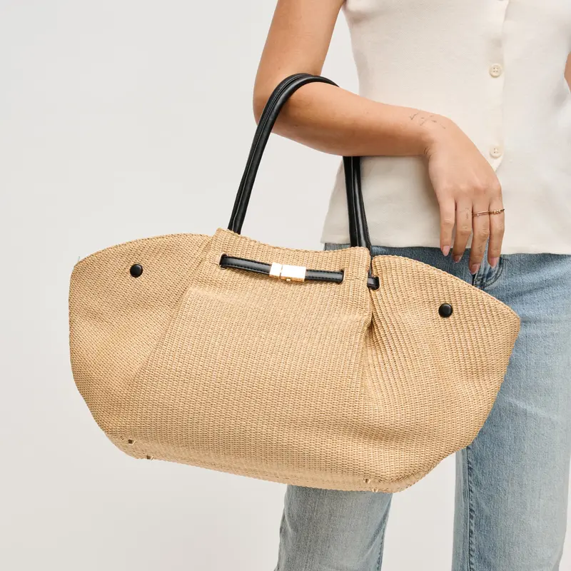 Kaia - Straw Tote