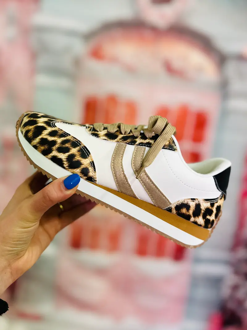 Kickoff Leopard Combo Sneakers by Corkys - FINAL SALE