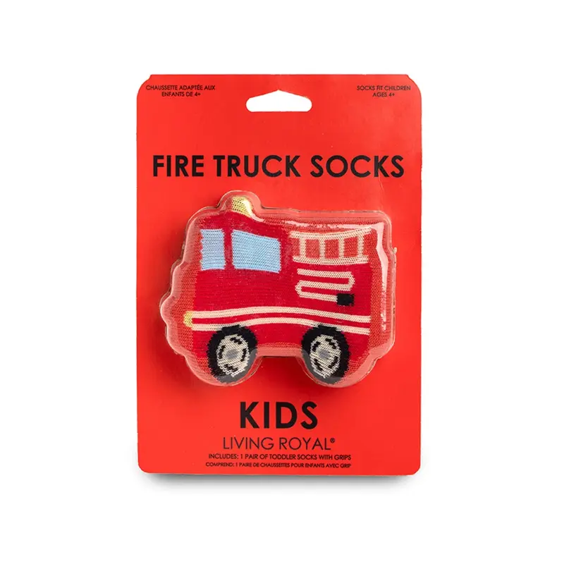 Kids Fire Truck 3D Socks