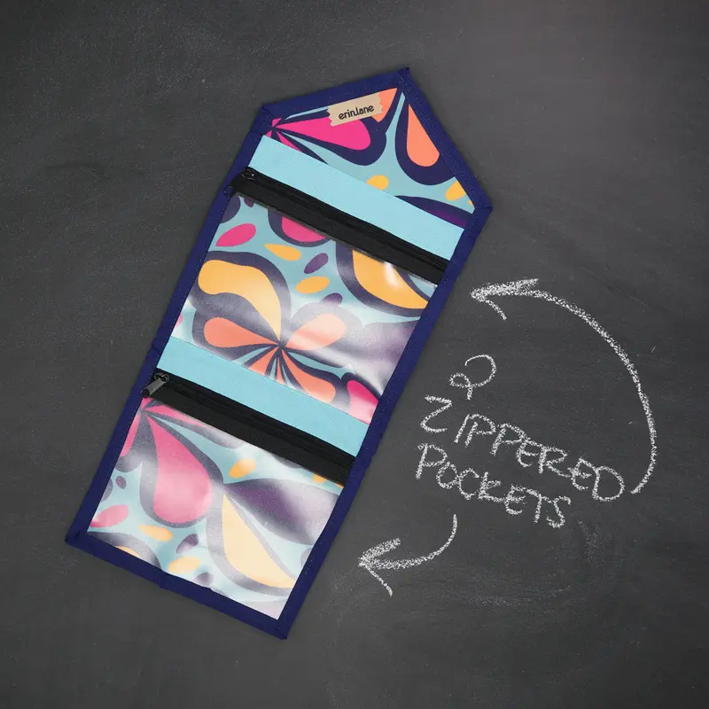 KnitPack Notions Organizer in Mod Petals