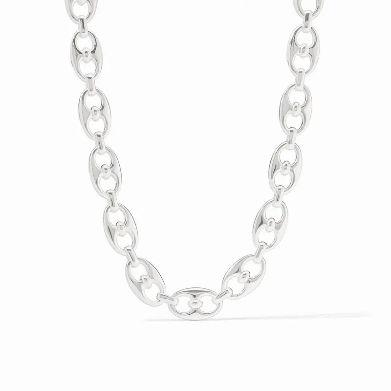 Laguna Link Necklace in Silver