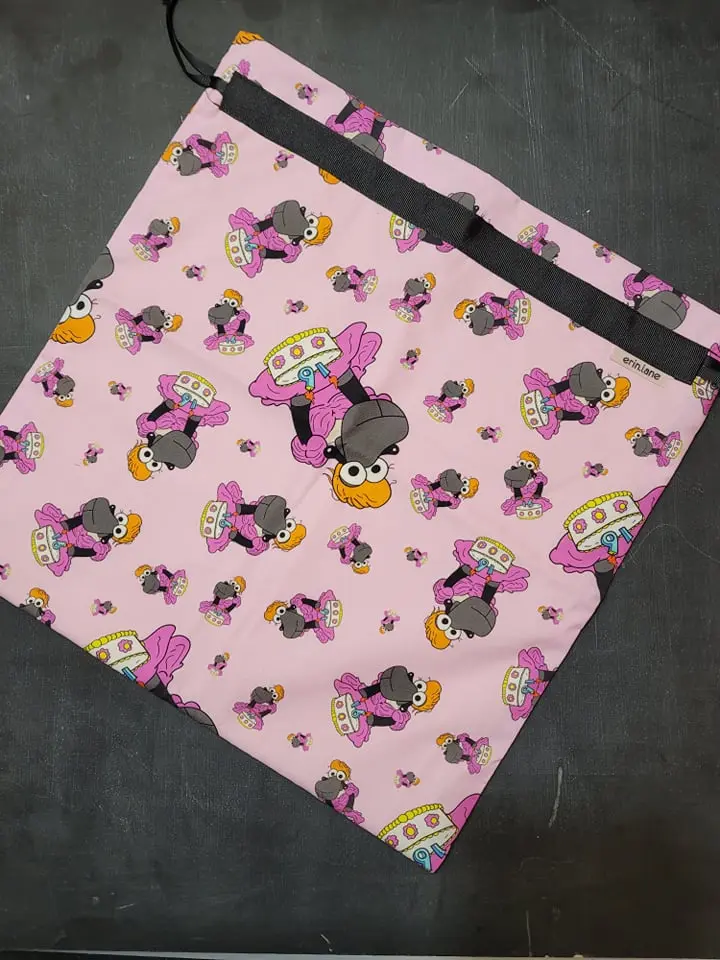 Large Project Bag in 16 Candles Sheeple