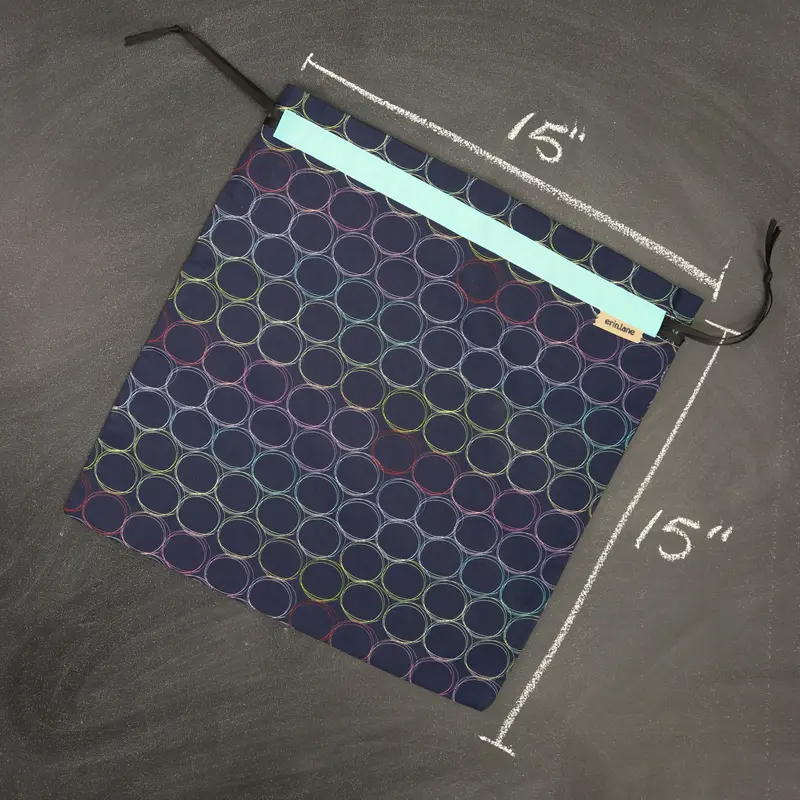 Large Project Bag in Around the Rainbow
