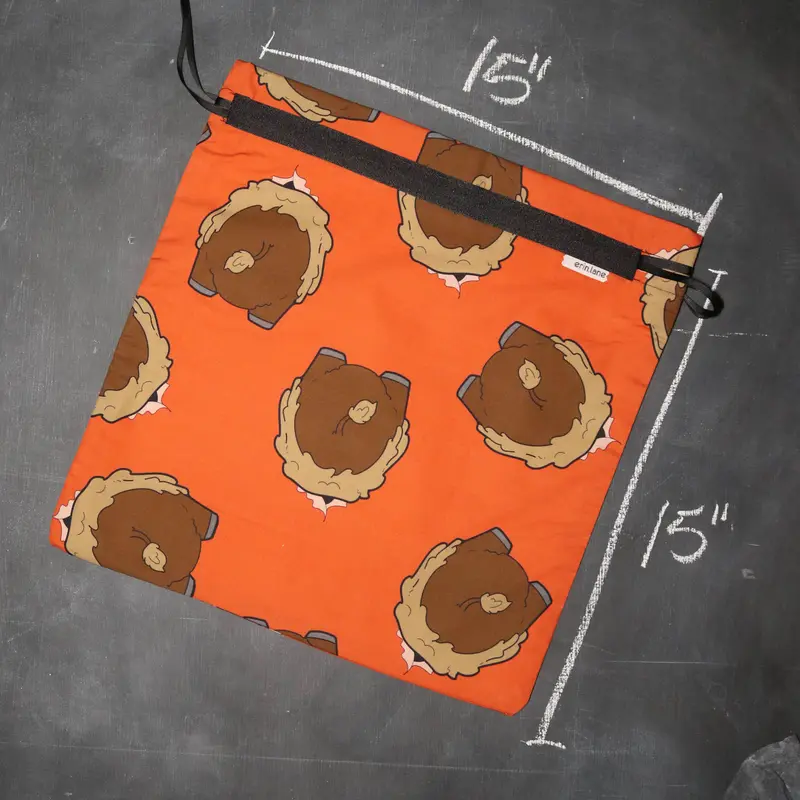 Large Project Bag in Bison Butts