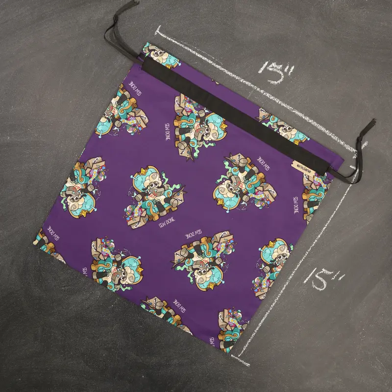 Large Project Bag in Demi "Sew Done."