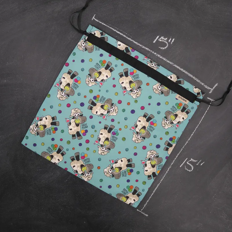 Large Project Bag in Demi "Stitch Please"