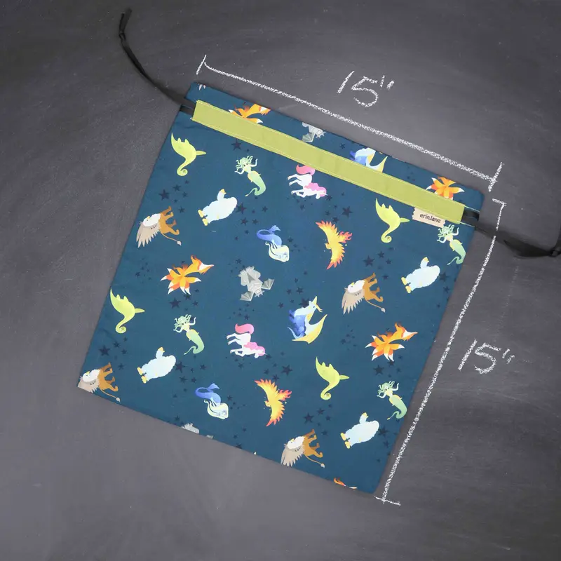 Large Project Bag in Fantastical Beasts