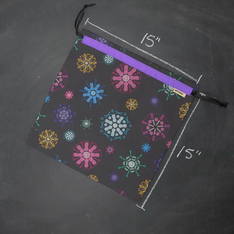 Large Project Bag in Fiber Fractals
