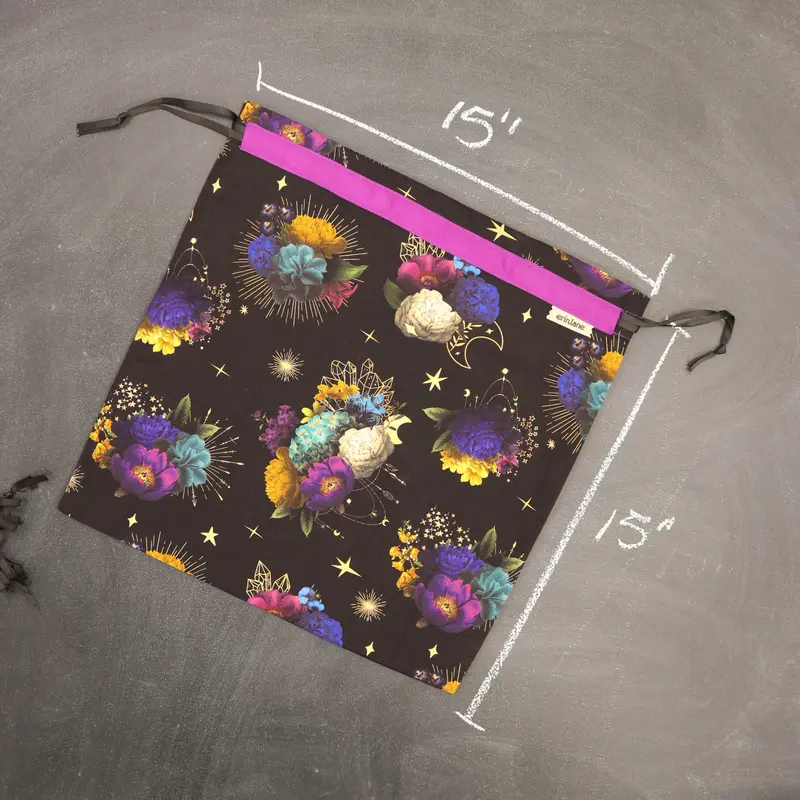 Large Project Bag in Illuminated Caravaggio