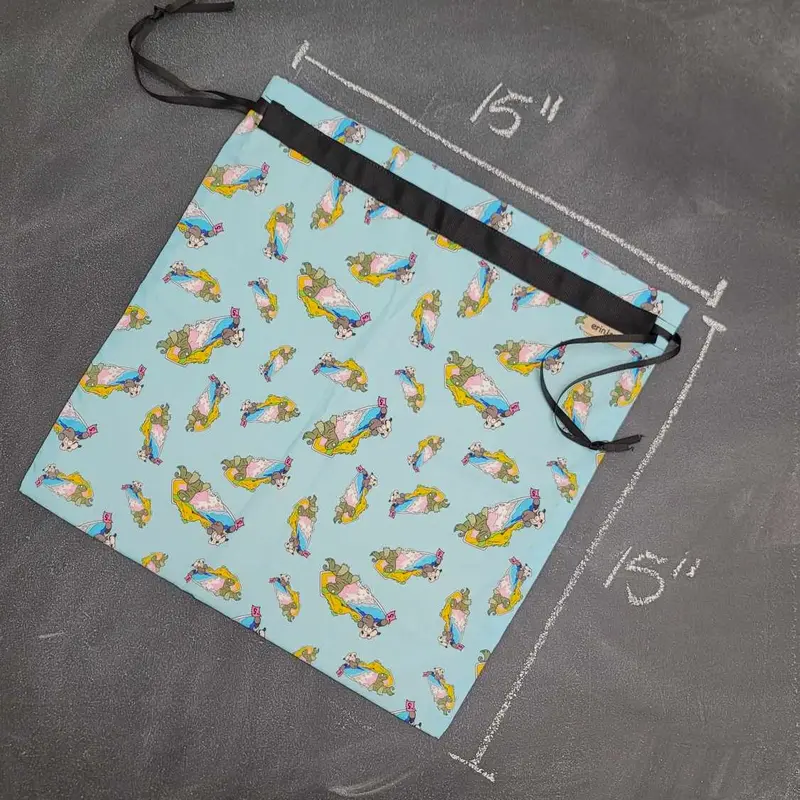 Large Project Bag in Komodo Dragon Sheeple