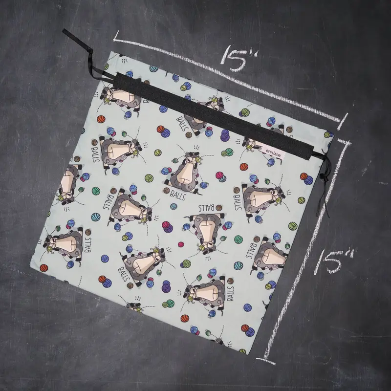 Large Project Bag in Larry "Balls"