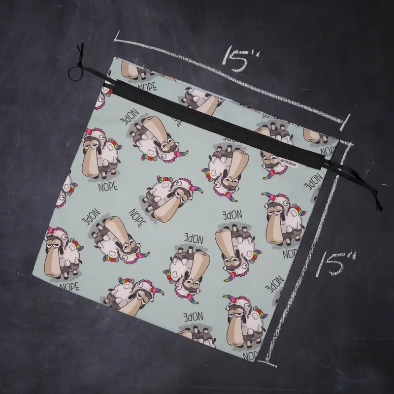 Large Project Bag in Larry "Nope"