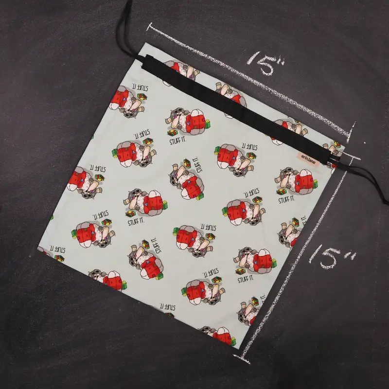 Large Project Bag in Larry "Stuff It"