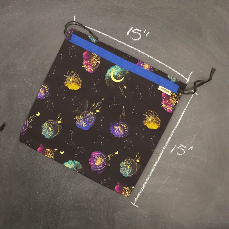 Large Project Bag in Mystical Caravaggio