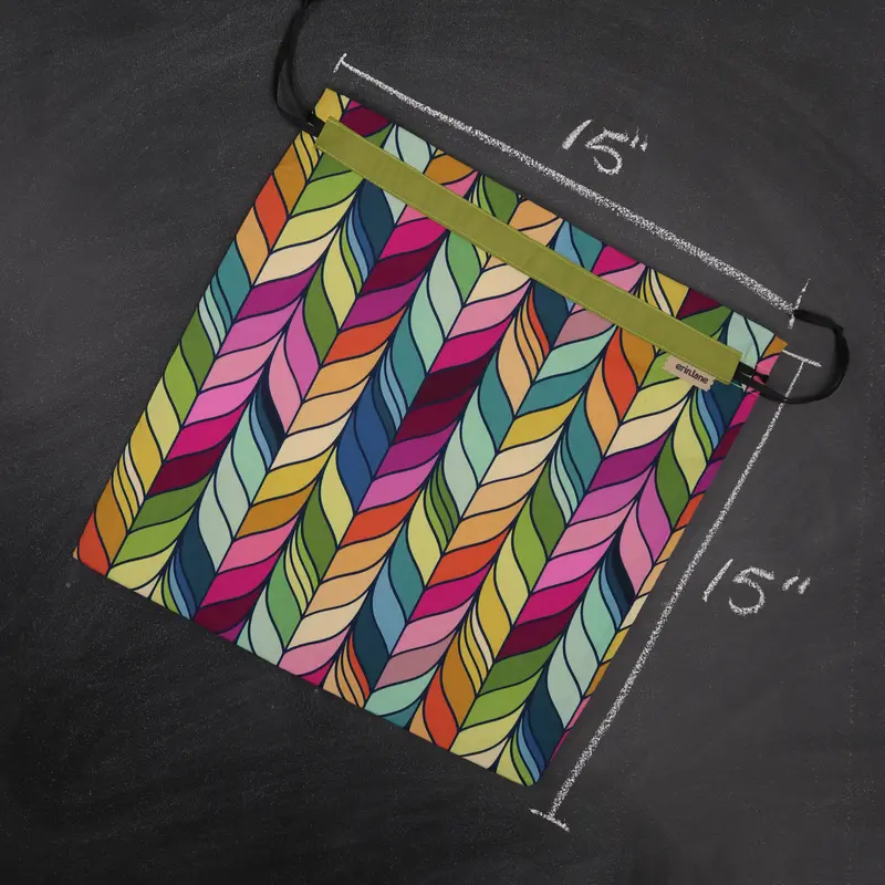 Large Project Bag in Plaited Palette
