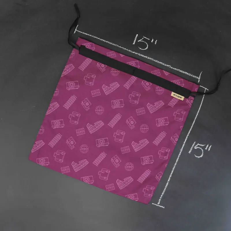Large Project Bag in Roman Icons