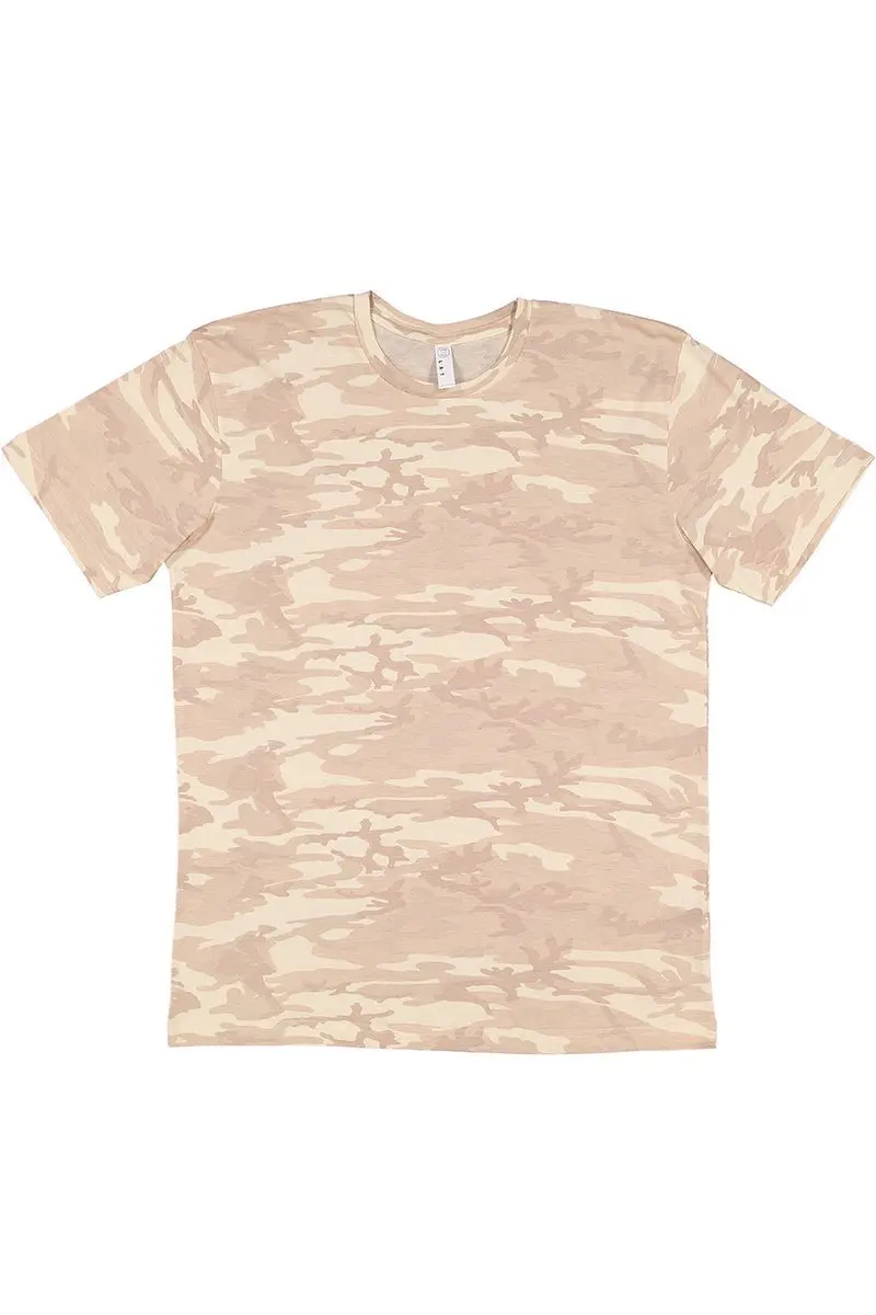 LAT Natural Camo Fine Jersey Tee