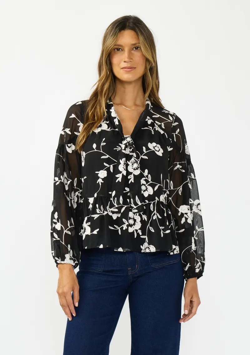 Lauren Embroidered Blouse
