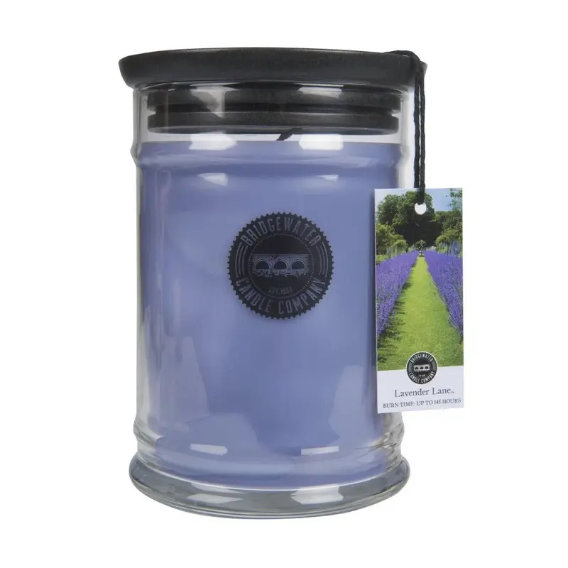 Lavender Lane Large Jar Candle By Bridgewater