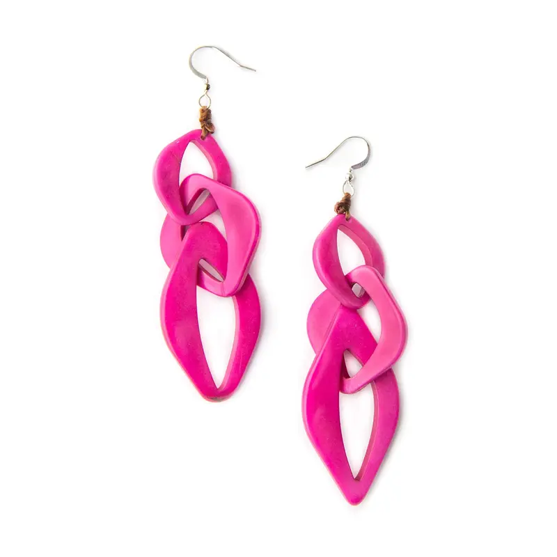Layered Link Earrings