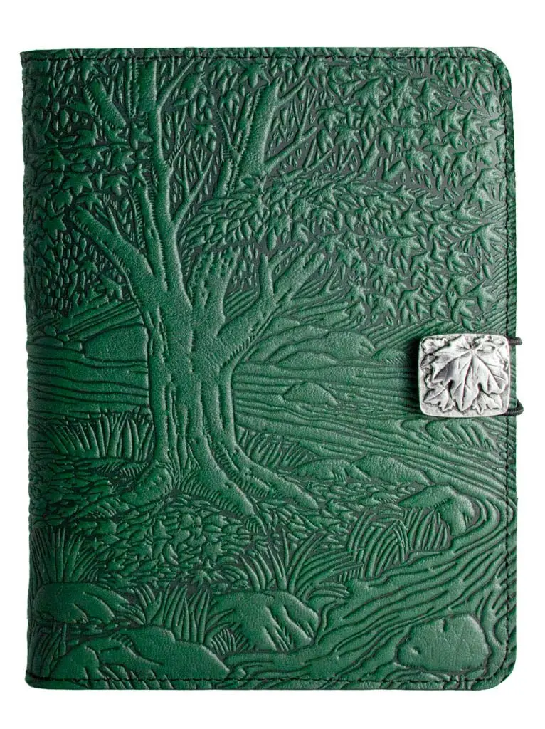 Leather Cover for Kindle e-Readers, Creekbed Maple
