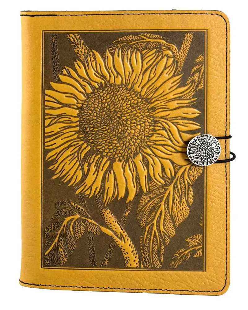Leather Cover for Kindle e-Readers, Sunflower