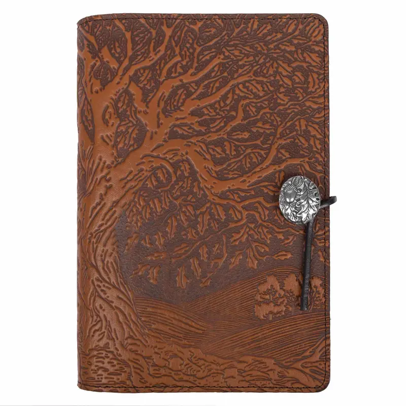 Leather Refillable Journal Notebook, Tree of Life