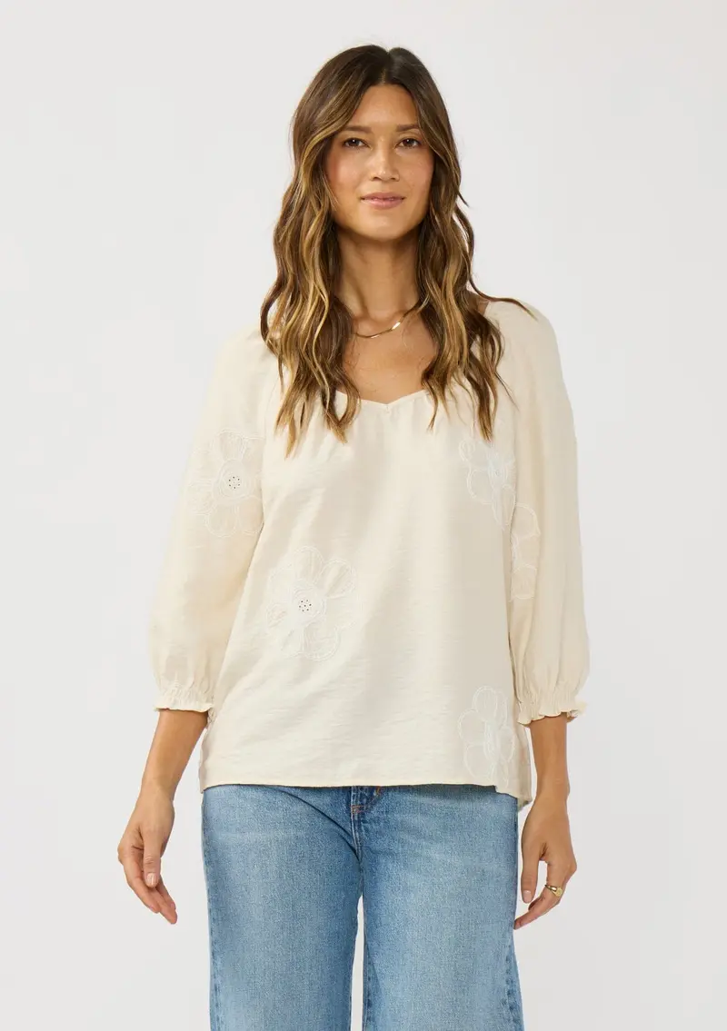 Lena Embroidered Blouse