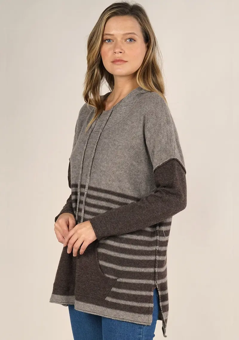 Lena Striped Pullover