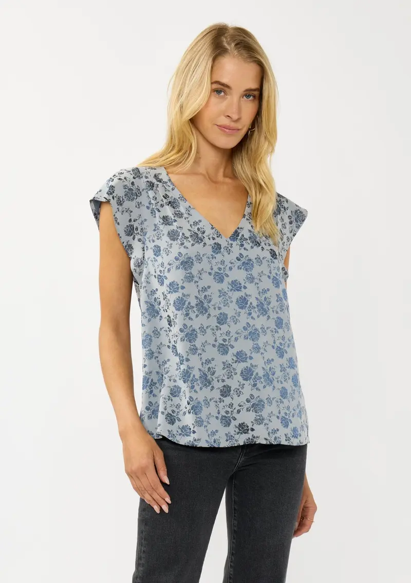 Lennon Ruffle Top