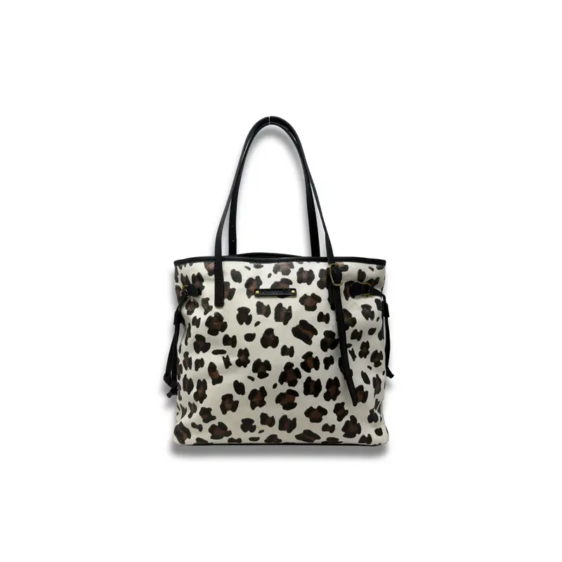 Leopard Canvas Tote SAMPLE