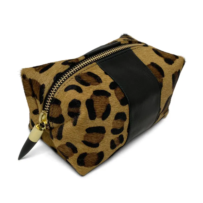 Leopard Cosmetic Case