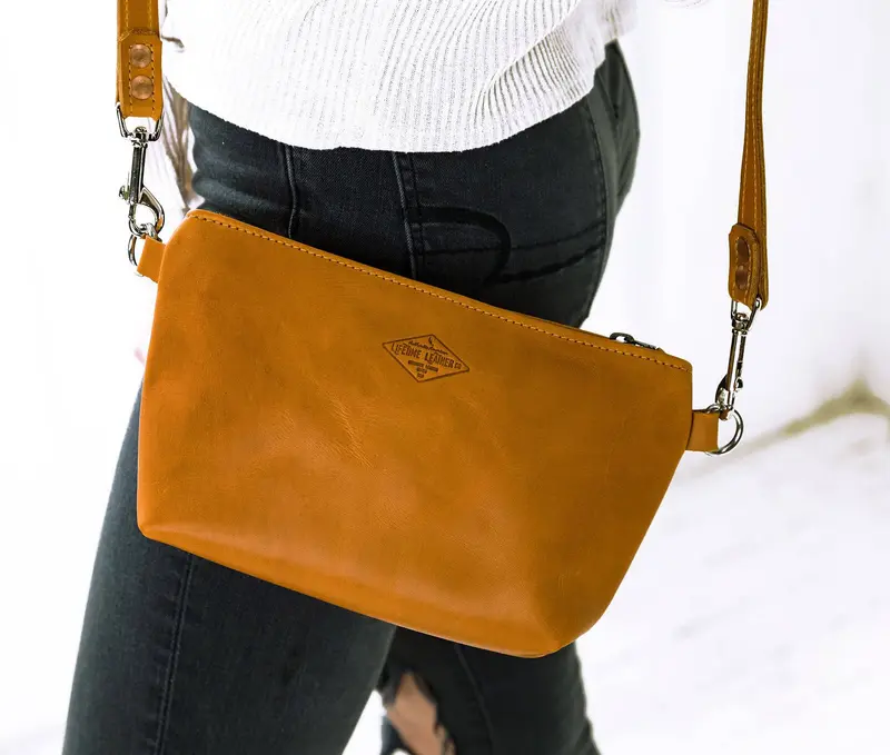 Lifetime Leather Co. Crossbody Bag