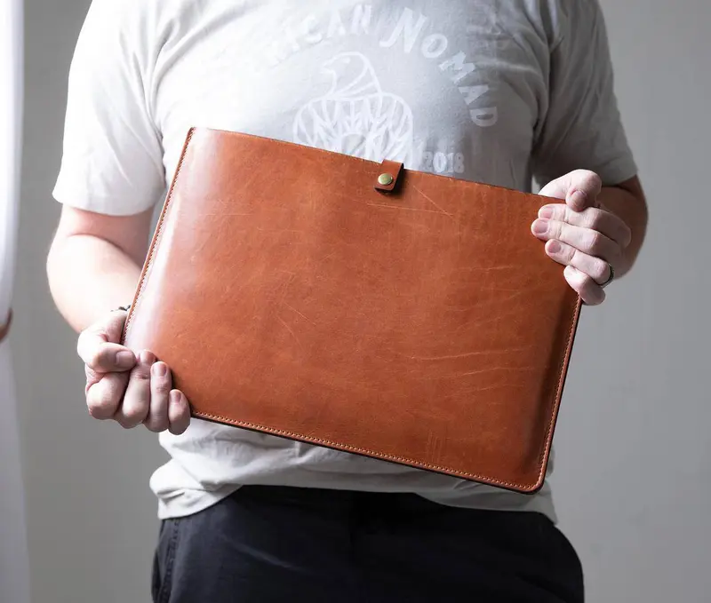 Lifetime Leather Co. Leather Laptop Sleeve