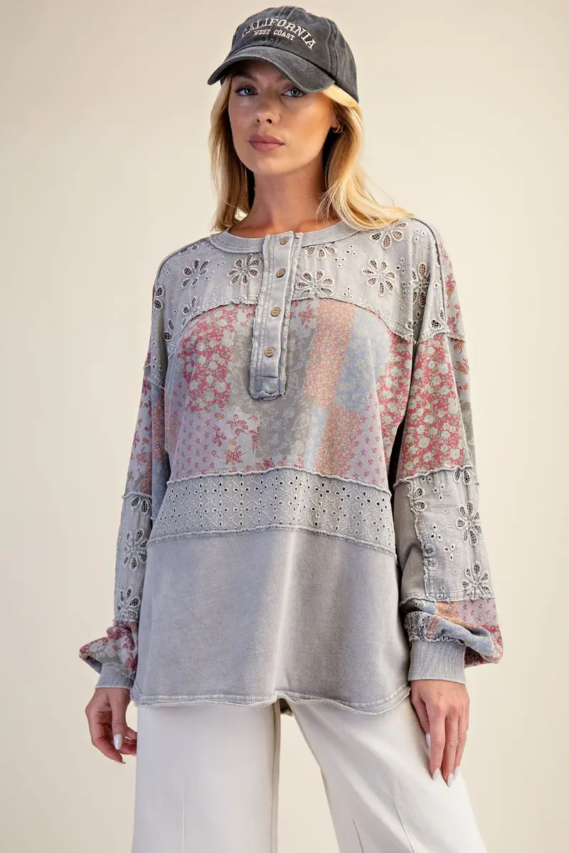 Light Ash Oversized Pullover - Pre-Order