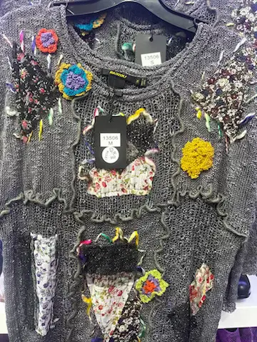 Light Open Knit Sweater Top With Fun Details