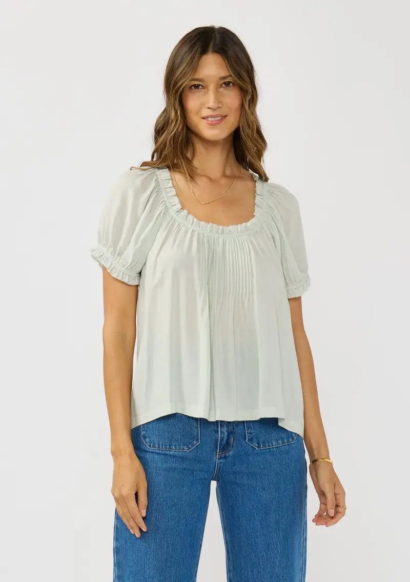 Lila Puff Sleeve Top
