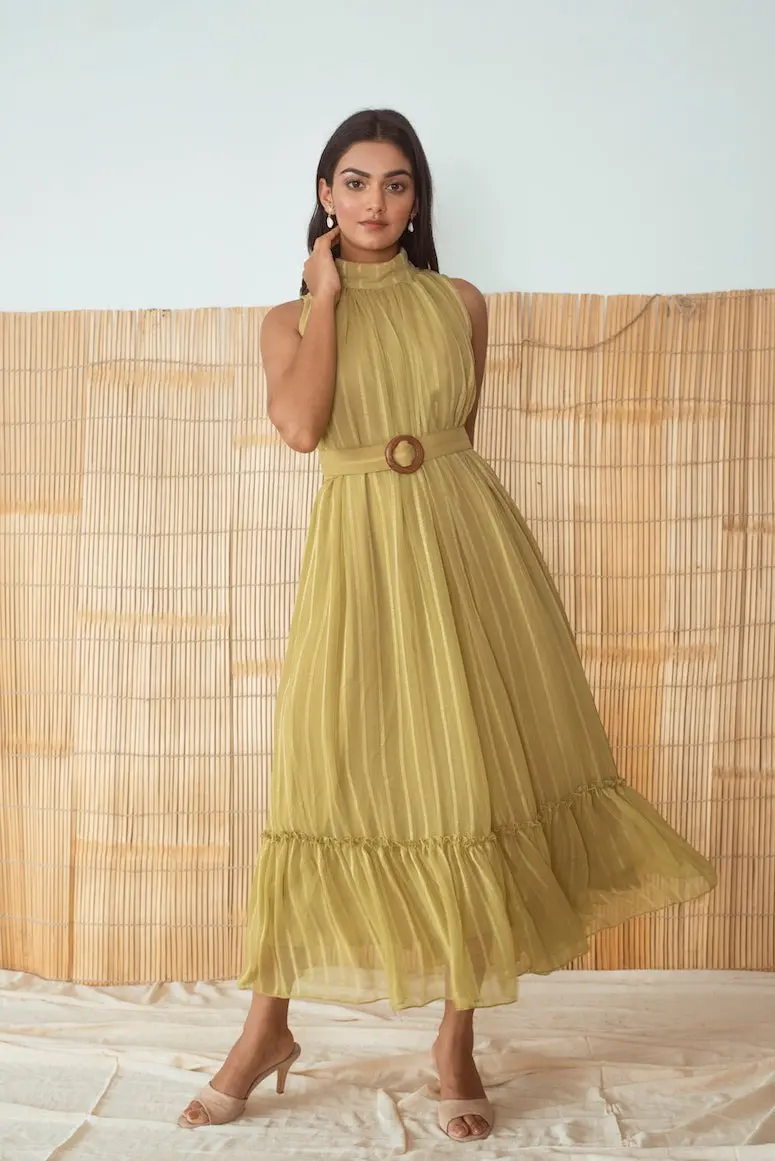 Lime Green Dress