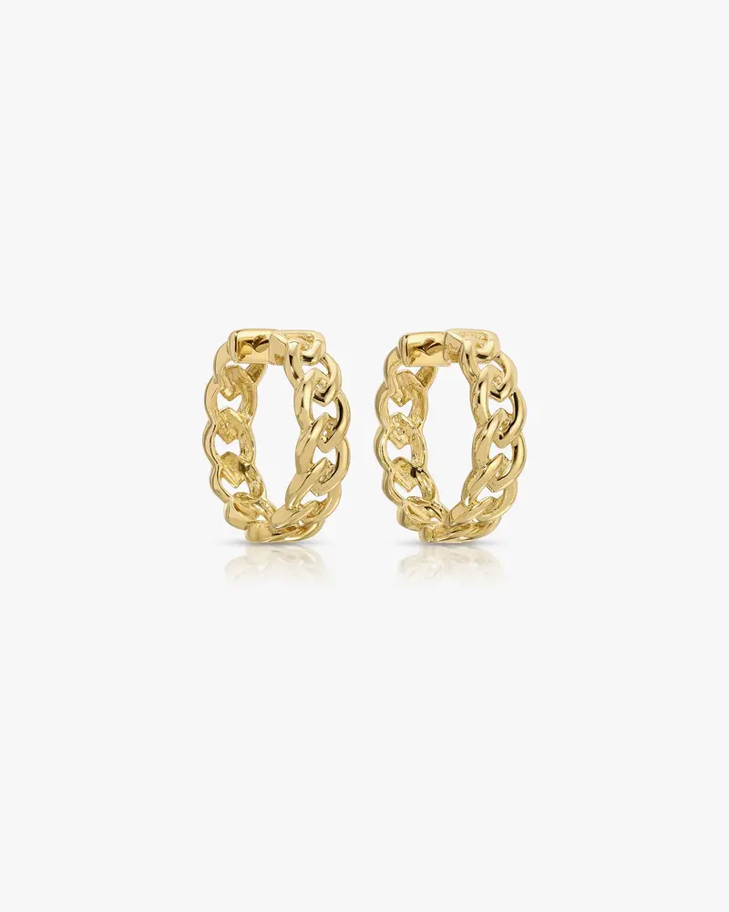 Link Hoop Earrings